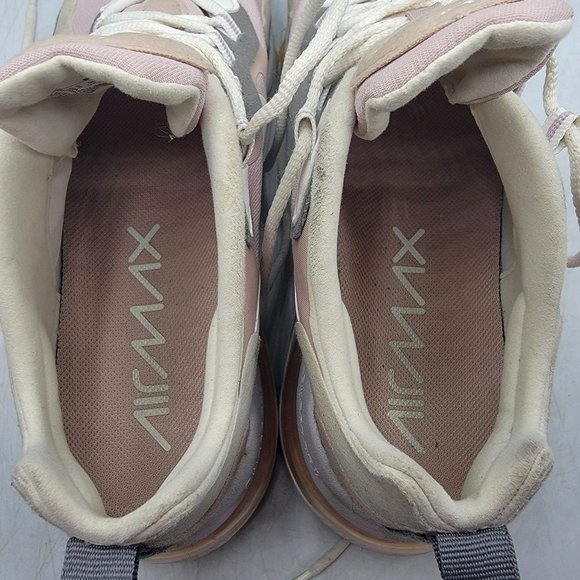 Nike Air Max 270 React Womens 7.5 Plum Chalk White Pink Women Shoes CI3899-500 - Picture 9 of 13